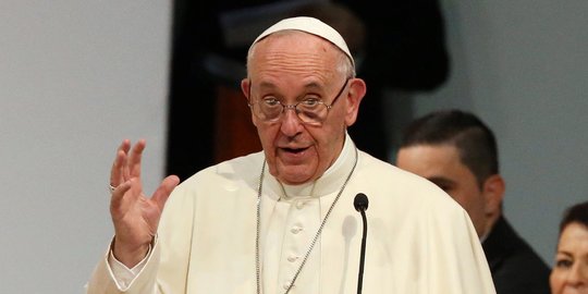 Paus Fransiskus Serukan Dunia Tangani Perubahan Iklim Layaknya Hadapi Perang Global
