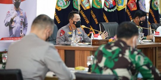 Kapolri Ingatkan Sumut Antisipasi Lonjakan Covid-19 saat Nataru