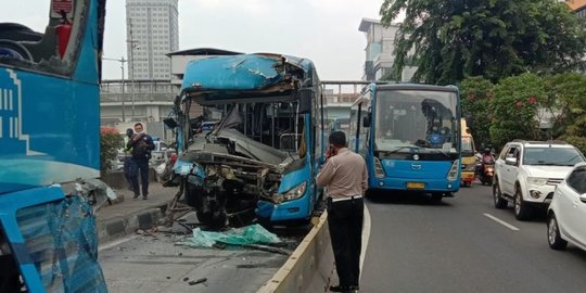 Polisi: Transjakarta Tak Jalankan SOP Pemeriksaan Kesehatan Sopir