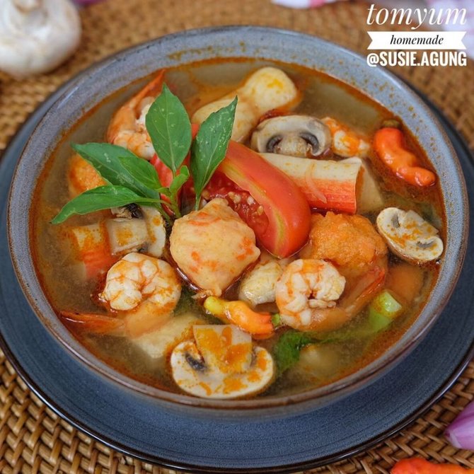 tom yam homemade