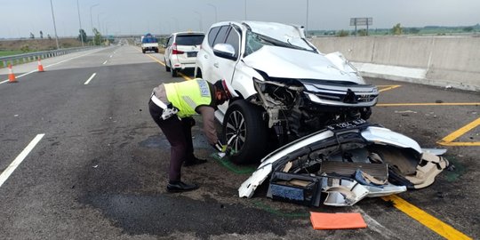 Polisi: Kecelakaan di Tol Nganjuk, Vanessa Angel dan Suami Meninggal Dunia