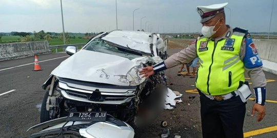 Polisi Sebut Anak Vanessa Angel Selamat dalam Kecelakaan di Tol Nganjuk