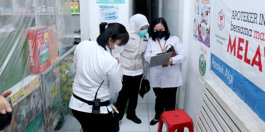 BBPOM Temukan Pegawai Apotek di Palembang Tak Paham Obat-obatan