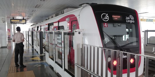 LRT Jakarta Rute Velodrome-Gading Sepi Peminat