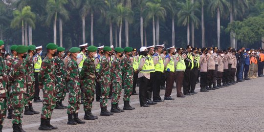 Ratusan Personel Polri Amankan Opening Ceremony Peparnas XVI Papua