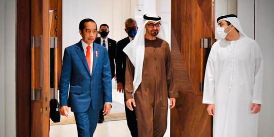 Jokowi Kunjungi Paviliun Indonesia di Dubai Expo