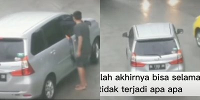 viral aksi heroik remaja selamatkan mobil yang gagal nanjak larinya jadi sorotan