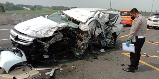 Polisi Dalami Dugaan Mobil Vanessa Angel Ngebut Capai 190Km/Jam