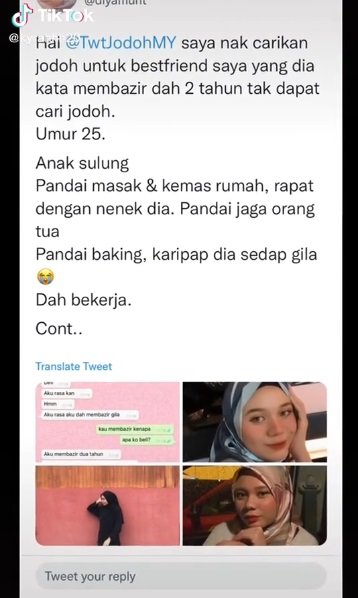 kisah wanita cantik bertemu jodoh karena dipromosikan teman di medsos