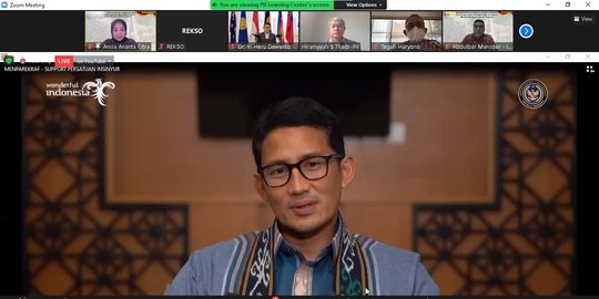 Para Insinyur Rekomendasi Menteri Sandiaga Susun Standar Prokes di Lokasi Wisata