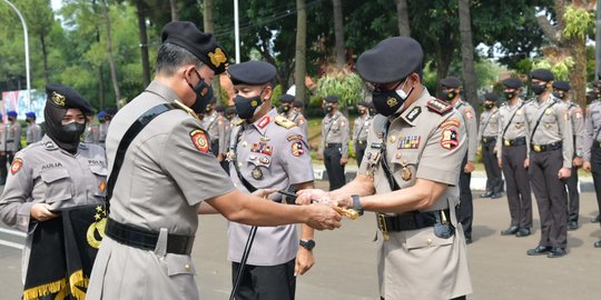 Sertijab, Kombes Rudi Antariksawan Resmi Jabat Dir Samapta Baharkam Polri