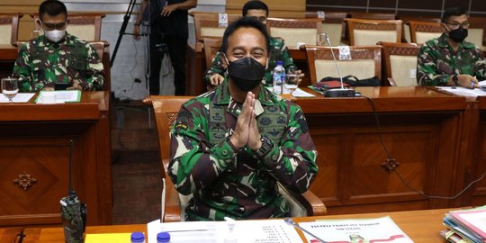 Komisi I DPR akan Sambangi Rumah Calon Panglima TNI Jenderal Andika Besok