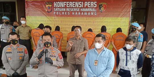6 Pelaku Pembunuhan Pengusaha Rumah Makan di Karawang Ditangkap