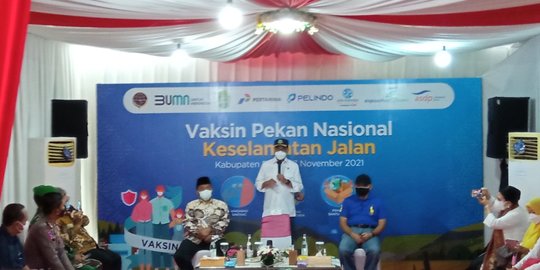 Jelang Akhir Tahun, Menhub Budi Bantu Percepat Vaksinasi di Yogyakarta