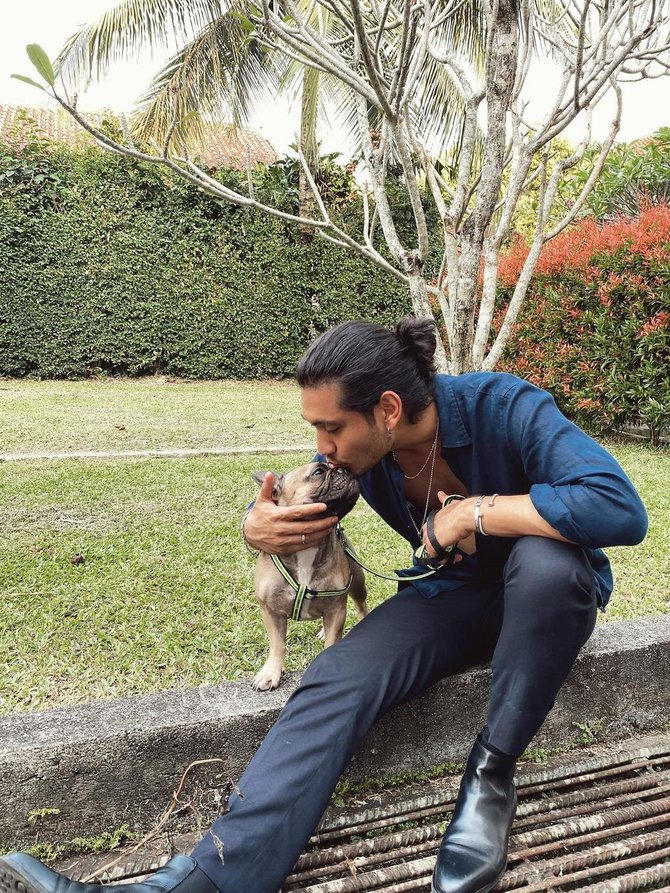 intip momen giorgino abraham 039love story the series039 main bareng anjingnya