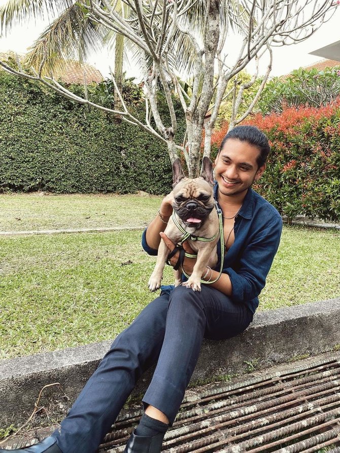 intip momen giorgino abraham 039love story the series039 main bareng anjingnya