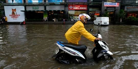 Hujan Guyur Jakarta, Kawasan Kemang Banjir Hingga 70 Centimeter