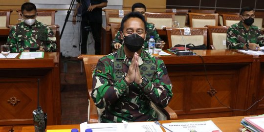 DPR Hari Ini Gelar Paripurna Persetujuan Andika Perkasa Sebagai Panglima TNI
