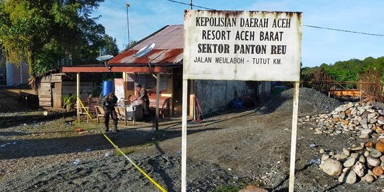 Ternyata Ada 7 Pelaku Penembakan Pos Polisi Panton Reu Aceh Barat, Satu Sudah Dibekuk