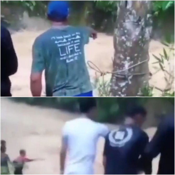 viral wisatawan terjebak arus deras di wisata pemandian warga histeris saat evakuasi