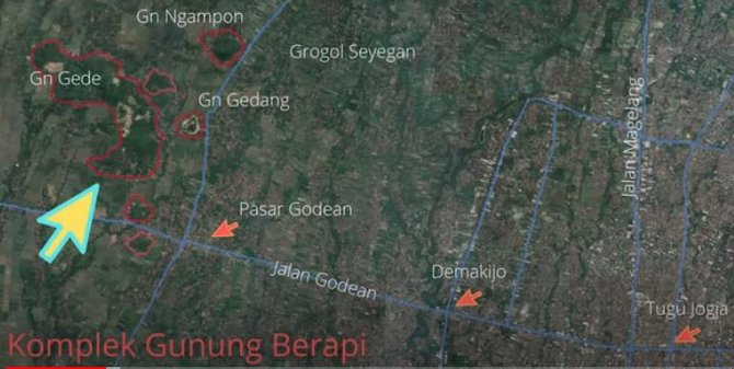 gunung api purba godean