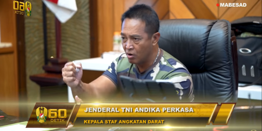 Jenderal TNI Andika Kesal Sampai Gebrak Meja Depan Anak Buah, Ternyata Ini Sebabnya