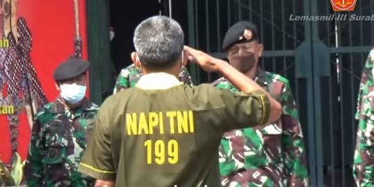 Jenderal TNI Datangi Penjara Militer, Para Terpidana Lakukan Hal Tak Terduga