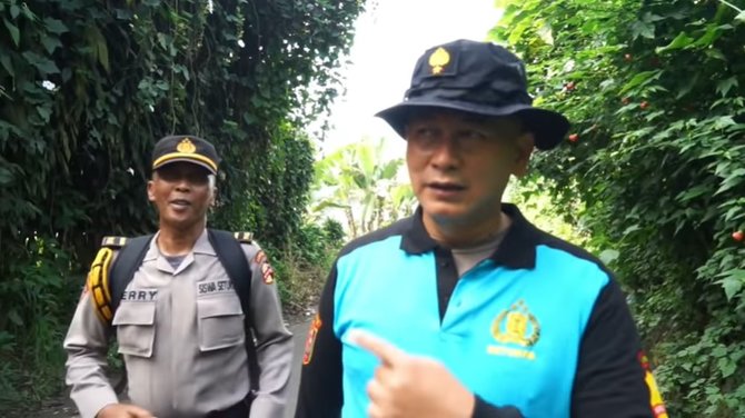 heri gondrong polisi ditakuti penjahatsaat pendidikan tetap kawal jendral mardiaz k