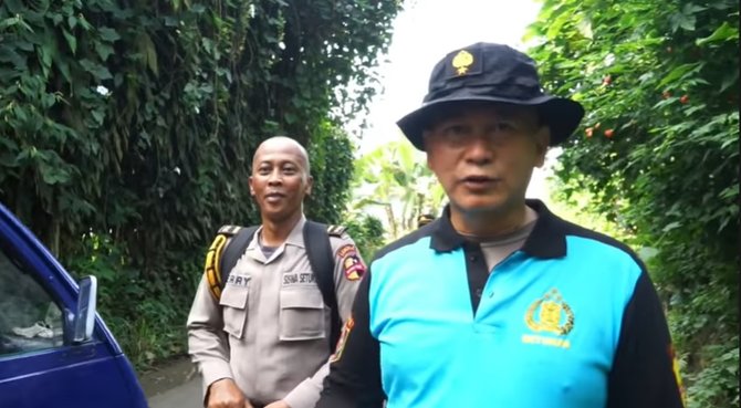 heri gondrong polisi ditakuti penjahatsaat pendidikan tetap kawal jendral mardiaz k