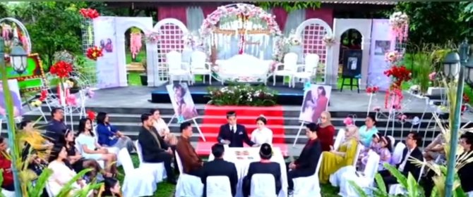 potret yasmin napper amp giorgino abraham menikah di love story the series bikin baper