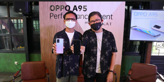 OPPO A95 Tawarkan Optimalkan Aktivitas Videografi
