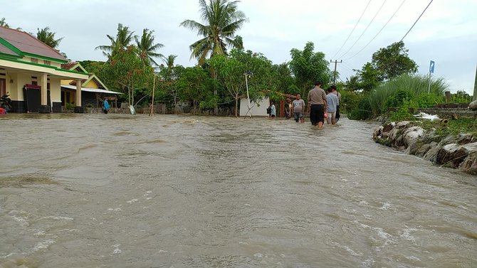 banjir di muaragembong bekasi