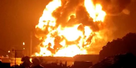 Pertamina Sebut Kebakaran Tangki di Cilacap Bersamaan saat Ada Petir
