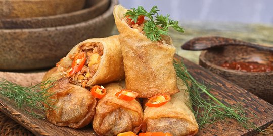 Cara Membuat Lumpia Goreng Isi Sayuran, Lezat dan Mudah Dibuat