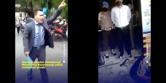 Pria Ngaku Pengacara Ngamuk di Kantor Polisi Sambil Hamburkan Uang Puluhan Juta