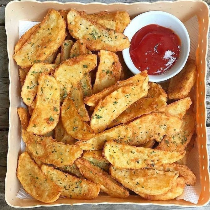 kentang wedges