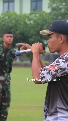 anggota tni disuruh tunjukkan muka garang gagal langsung ditampar pelatih