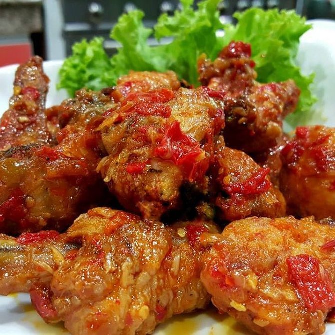 rica rica ayam pedas manis