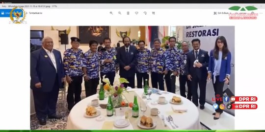 NasDem Bantah Loreng Biru Dipakai Pejabat Kementan Seragam Partai