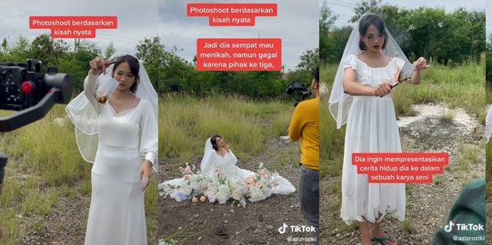 Batal Nikah karena Orang Ketiga, Cewek Ini 'Curhatnya' Tak Biasa, Hasilnya Keren Abis