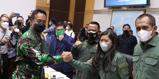 Pimpinan DPR Ucapkan Selamat Kepada Andika dan Dudung: Tetap Maju Dalam Bingkai NKRI