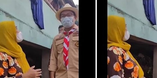 Momen Kocak Kang Emil Ditodong Ibu Hamil Besar Berikan Nama untuk Bayinya