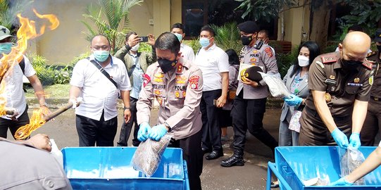 838 Tersangka Narkotika Ditangkap di Bali sejak Awal Tahun, Kasus Ganja Mendominasi