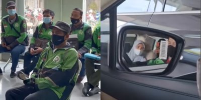 momen sopir ojol dapat hadiah mobil dari mitra kaget amp terharu bahagiakan keluarga