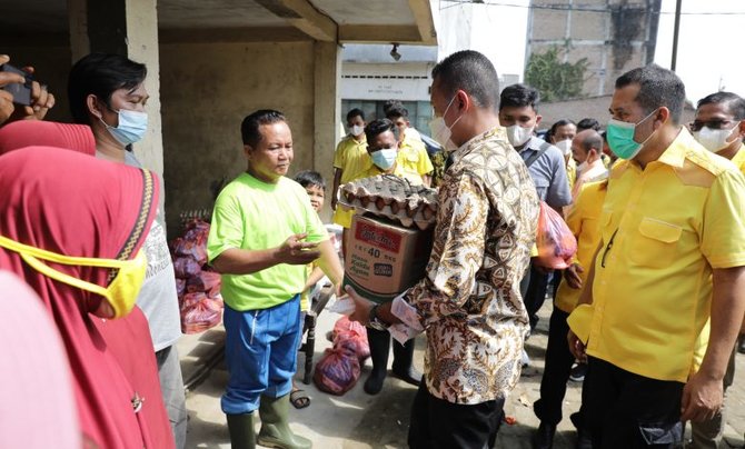 alami banjir paling parah warga sergai minta ini ke wagub sumut