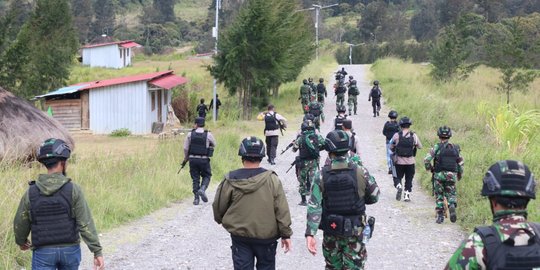 Kontak Senjata di Intan Jaya, 1 Anggota KKB Tewas