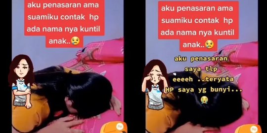 Wanita Ini Menangis Tersedu-sedu, Cek HP Suami Ada Nama 'Kuntilanak' Ternyata Dirinya