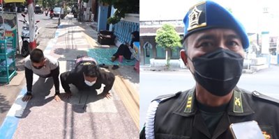polisi militer lakukan raziapemotor gak pakai helm disuruh pulang ambil perlengkapan