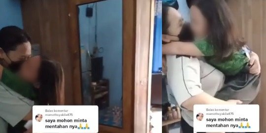 Pulang Kerja dari Luar Negeri, Begini Momen Haru Pertemuan Seorang Ibu dengan Anaknya