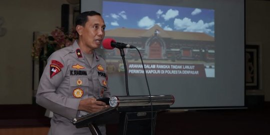 Wakapolda Bali Ingatkan Personel Jangan 'Over Acting' Saat Tindak Pelaku Kejahatan